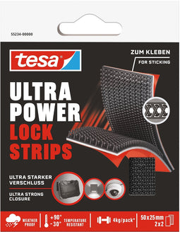 tesa Ultra Power Lock Klittenband (l x b) 50 mm x 25 mm 2 paar