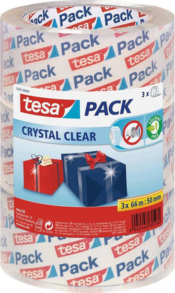 tesa ULTRA STRONG 57831-00000-01 Pakband tesapack Helder (l x b) 66 m x 50 mm 3 stuk(s)