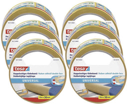 tesa UNIVERSAL 56171 Dubbelzijdige tape (l x b) 10 m x 50 mm 6 stuk(s)