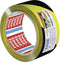 TESA Zelfklevende Waarschuwingstape 66m x 50mm Zwart/Geel