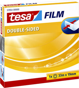 Tesafilm dubbelzijdige tape | ft 33 m x 19 mm
