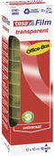tesafilm Transparant plakband, 12 x 10m:12mm