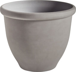 TESALIA - Bloempot - Grijs - ⌀ 49 cm - Polyresin