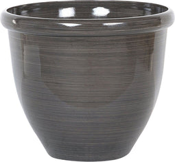 TESALIA - Plantenbak - Bruin - 49 cm - Polyresin