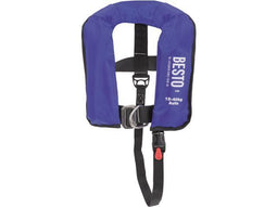 Besto Junior Inflatable 100N - Reddingsvest - Automatisch en handmatig - Blauw (15-40 kg)