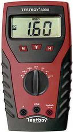 Testboy TB-3000 Multimeter Digitaal CAT IV 600 V Weergave (counts): 2000