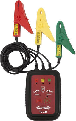 Testboy TV 411 Draaiveldmeter CAT III 600 V LED