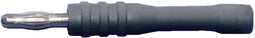 Testec 21012 Meetadapter Sondekop-bus - Banaanstekker 4 mm Flexibel Grijs