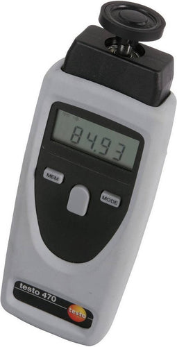 testo 0563 0470 Toerenteller Optisch, Mechanisch 1 - 19999 omw/min 1 - 99999 omw/min