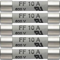 testo 0590 0005 Zekering Multimeterzekering, 5-delige set reservezekeringen 10 A/600 V 1 stuk(s)