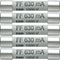 testo 0590 0006 Zekering Multimeterzekering, 5-delige set reservezekeringen 630 mA/1000 V 1 stuk(s)
