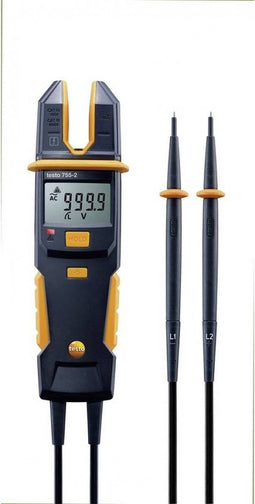 testo 0590 7552 Multimeter, Stroomtang Digitaal CAT IV 600 V, CAT III 1000 V Weergave (counts): 4000