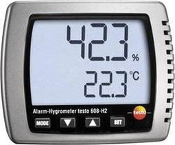 testo 608-H2 Luchtvochtigheidsmeter (hygrometer) 2 % Hrel 98 % Hrel Dauwpunt/schimmel waarschuwingsweergave