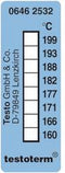 testo testoterm Temperatuurmeetstrip 161 tot 204 °C Inhoud10 stuk(s)