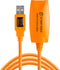 Tether Tools CU1917 USB-kabel 5 m USB A Oranje