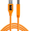 Tether Tools TetherPro USB 3.0 A-B stekker 4,6m oranje
