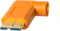 Tether Tools TetherPro USB 3.0 A male to Micro B Right Angle 4.6 m - Oranje