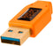 Tether Tools TetherPro USB 3.0 A male to Micro B Right Angle 4.6 m - Oranje