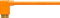 Tether Tools TetherPro USB 3.0 to USB 3.0 Micro-B Right Angle 0.50 m - Oranje