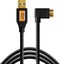 Tether Tools TetherPro USB 3.0 to USB 3.0 Micro-B Right Angle 0.50 m - Oranje