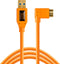 Tether Tools TetherPro USB 3.0 to USB 3.0 Micro-B Right Angle 0.50 m - Oranje