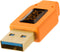 Tether Tools TetherPro USB 3.0 to USB 3.0 Micro-B Right Angle 0.50 m - Oranje