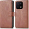 imoshion Hoesje Geschikt voor Xiaomi 13 Hoesje Met Pasjeshouder - imoshion Luxe Bookcase - Bruin