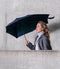 Senz Mini Foldable Stormparaplu - Stormparaplu - UV-bescherming - Blauw