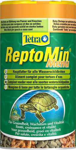 Tetra - Reptielenvoer - Reptielen - Tetra Reptomin Menu 250ml - 6x6x11.7cm - 1st