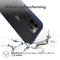Accezz Hoesje Geschikt voor iPhone 12 / 12 Pro Hoesje - Accezz 360° Full Protective Cover - Donkerblauw