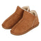 Apollo Heren Pantoffels Cognac – Suède Home Boots – Maat 45/46