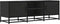 vidaXL - Tv-meubel - 120x35x41 - cm - bewerkt - hout - en - metaal - zwart