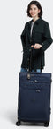 Kipling New Youri Spin M - Reiskoffer - Zwenkwielen TSA-slot - Blauw