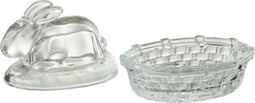 J-Line voorraadpot Konijn - glas - transparant