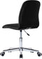vidaXL - Eetkamerstoelen - 2 - st - stof - zwart