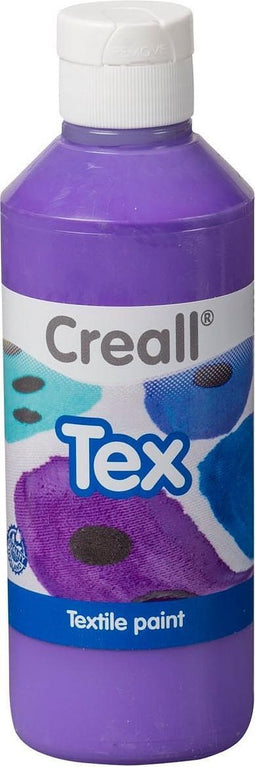 Textielverf creall tex paars 250ml | Fles a 250 milliliter