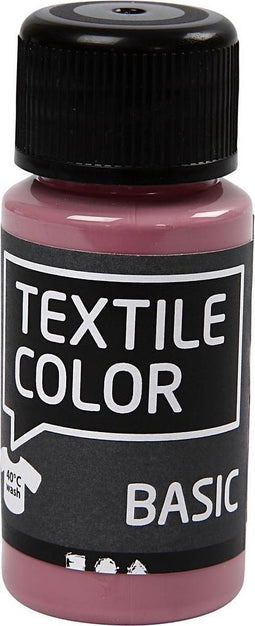 Textielverf - Donkerroze - Creotime - 50 ml