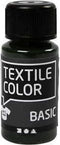 Textielverf - Kledingverf - Olijfgroen - Basic - Textile Color - Creotime - 50 ml