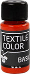 Textielverf - Kledingverf - Oranje - Basic - Textile Color - Creotime - 50 ml