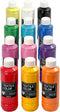 Textielverf - Kledingverf - Zwart - Dekkend - Solid - Textile Color - Creotime - 12x250 ml