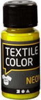 Textielverf - Neon Geel - Creotime - 50 ml