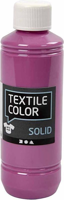 Textil Solid, fuchsia, dekkend, 250 ml