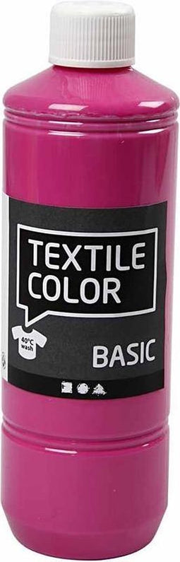 Textile Color, 500 ml, roze