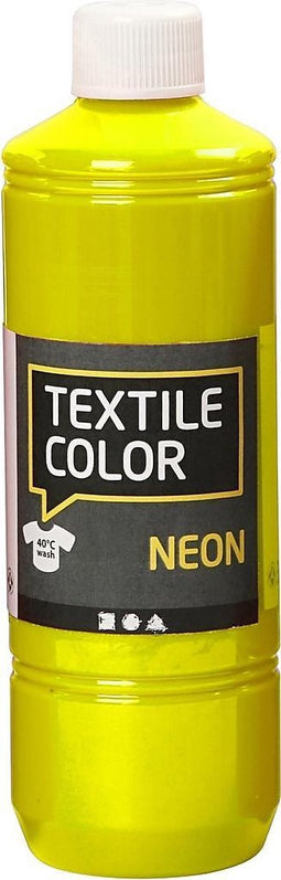 Textile Color, neon geel, 500 ml