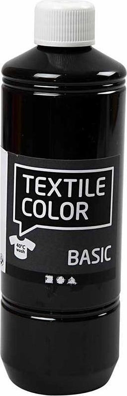 Textile Color, Zwart, 500 ml, 1 Fles