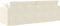 vidaXL - Ligbed - 2-in-1 - Crème - 213x144x60 - cm - Velvet