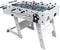 Cougar Scorpion Kick TS Voetbaltafel Opklapbaar in Wit- Tafelvoetbal tafel incl. 2 ballen en scoreteller - Indoor voetbal tafel van 126x61x80cm
