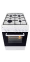 Etna FGV150WIT - Fornuis - 4 gas kookzones - 60 liter oven - Wit