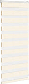 vidaXL - Zebra - rolgordijn - 65x100 - cm - stofbreedte - 60,9 - cm - marmerbeige