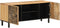 vidaXL - Tv-meubel - 105x33x46cm - massief - mangohout